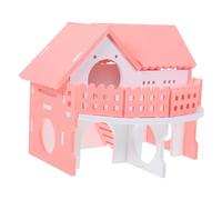 BESPORTBLE Refuge pour Cochons d'Inde Cachettes De Hamster Maison De Hamster Cachette De Cage à Rats Cabane pour Cochons d'Inde Maison De Rat Fournitures pour Rats Refuge pour Hamsters PVC