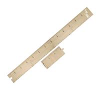 BESPORTBLE Règle de Hauteur Adhésive en Bois 60-210 CM pour Garçon et Filles Tableau de Croissance Mural Toise de Mesure pour Chambre Bébé Décoration Murale Pratique et Solide