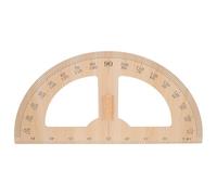 BESPORTBLE Règle de Mesure en Bois pour Enseignant Poignée Pratique, Outil Pédagogique pour Résolution Géométrique en Cours Dynamiques et Enseignement en Classe