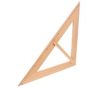 BESPORTBLE Règle de Mesure en Bois pour Tableau Noir, Matériel Pédagogique Solide Rapporteur Semi-circulaire, pour Activités et Leçons Interactives en Classe