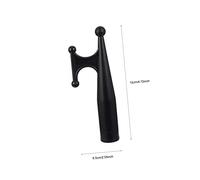 BESPORTBLE Replacement Nylon Boat Hook Head Attachment for Poles Plastic Hook for Yacht Kayak Dinghy Versatile Hanging and Object Removal Tool