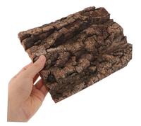 BESPORTBLE Reptile Bark Backdrop Textured Natural Cork Wall for Gecko Lizard Turtle Tarantula Habitat Enclosure Décor