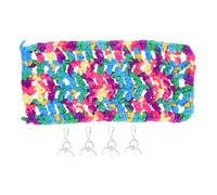 BESPORTBLE Reptile Hammock Swing Bed with Suction Cups for Bearded Dragons Chameleons Hamsters Natural Color Lizard Climbing Pet Hammock Easy to Clean and