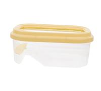 BESPORTBLE réservoir de Tortue Pochette exquise couvoir pellets Poisson Rouge lézard Baie petg Aquarium Cuvette Tortue Plate-Forme de Tortue en Plastique Cas de l'habitat des Tortues Khaki