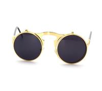 BESPORTBLE Rétro Steampunk à Monture et Lentilles Unisexes Parfaites pour Activités Extérieures et Style Punk