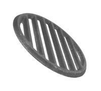 BESPORTBLE Ronde Fonte pour Barbecue Support Stable et Portable Répartition Uniforme Chaleur pour Cuisson Extérieure et Camping