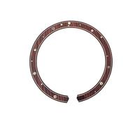 BESPORTBLE Rosace Autocollant Guitare Acoustique 110 Mm en Nacre Incrustation Décorative pour Accessoires Guitare Folk, Adhésif Facile à Poser Compatible Instruments Musique