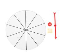 BESPORTBLE Roue de Fortune Rotative Jeu à Suspendre et Accessoire de Fête Réutilisable pour Animation et Tirage Au Sort
