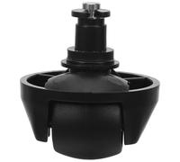 BESPORTBLE Roue Pivotante de Rechange Noire 4,6 Cm pour Aspirateur Robot Compatible L10pro L10plus X10 X20 X30, Accessoire pour Robot Balayeur, Pièces Détachées Solide pour Nettoyage Maison