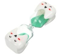 BESPORTBLE Sablier Minuteur de Brosse à Dents pour Garçon et Filles 4,6 X 13,5 Cm en Plastique Abs Vert Clair, Minuterie Ludique pour Salle de Bain, Outil Sensoriel de Gestion du Temps