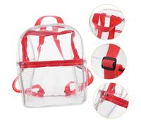 BESPORTBLE Sac à Dos Transparent Petit Sac à Dos à Sangle De Couleur Vive à De Stade Pratique Pour Femmes