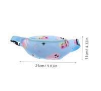 BESPORTBLE Sac Banane Garçon Fille et Sac Ceinture Mignon à Motif pour Bandoulière Polyvalente pour Voyage et Aventures