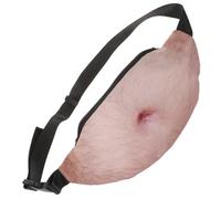 BESPORTBLE Sacoche Banane Humoristique PU pour Hommes Poche De Voyage Étanche pour Téléphone Et Accessoires Sorties Festivals Et Activités De Plein Air