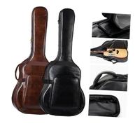 BESPORTBLE Sacoche Guitare Acoustique Imperméable Oxford Robuste avec Double Bandoulière Ergonomique Poche Extérieure Spacieuse pour Accessoires Transport Léger pour Instrument à Cordes Folk