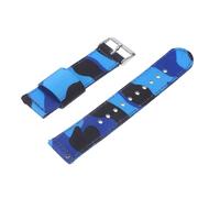 BESPORTBLE Sangle Camouflage Accessoires De Sport Bandes Regardez Les Sangles Pour Les Hommes Groupe Bretelles Poignet Sangles De Remplacement Bracelet Homme Nylon Blue