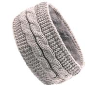 BESPORTBLE Sangle De Cheveux En Polaire Hommes Bandeaux Pour Temps Froid Sportif Bande D'oreille Groupe Bandeau Polaire Cache-oreilles Pour Plus Chaud Light Grey Fil