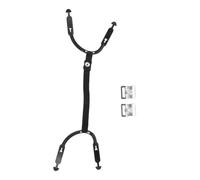BESPORTBLE Sangle Menton Casque Hockey Glace Élastique Réglable Confortable Légère Pom Protection Sécurité pour Gardien et Sports