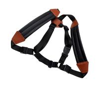 BESPORTBLE Sangle Saxophone Double Épaule Réglable avec Boucle Métallique Confortable pour Adultes et Garçon Fille Harnais Ergonomique Rembourré pour Sax Alto Ténor Soprano Clarinette