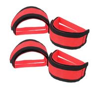 BESPORTBLE Sangles de Pédales de Réglables Antidérapantes en Nylon Ultra-Légères Lot de 2 Paires Accessoires de Cyclisme Universels pour Adultes et Garçon et Filles pour Cyclisme Sportif