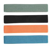 BESPORTBLE Sangles Élastiques Multifonctionnelles pour Boîte à Bento 6 Pouces Lot de 4 Couleurs Variées pour Transport Facile en Travail et Extérieur