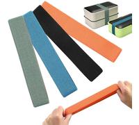 BESPORTBLE Sangles pour Boîtes à Bento 6 Pouces en Nylon Résistant Lot de 4 Fixation Ajustable pour Travail et Pique-Niques