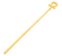 BESPORTBLE Sceptre de Cosplay Pharaon Double Serpent 113,5 Cm en Plastique Solide, Accessoire de Costume D’Halloween Unisexe pour Fête Costumée et Séance Photo