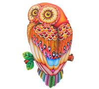 BESPORTBLE Sculpture De Hibou En Métal Décoration Suspendue Ornement Exquis Pour La Décoration Intérieure