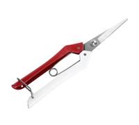 BESPORTBLE Sécateur de Jardin Manuel Acier Manganèse Rouge et Blanc Outil de Pratique pour Branches Arbres Ciseaux Multifonctionnels pour Élagage Fleurs et Arbustes