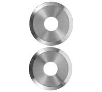 BESPORTBLE Serre-joint de broche de scie circulaire argenté, 1 paire, compatible avec équipements de travail du bois, maintien précis des lames, adapté aux menuisiers en atelier