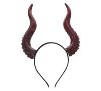 BESPORTBLE Serre-tête Corne De Démon Avec Cornes Détachables Accessoire De Costume Pour Halloween Cosplay Et Fêtes