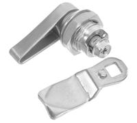 BESPORTBLE Serrure à Came Design Précis et Polyvalent en Acier Inoxydable Couleur Argenté pour Boîtes à Outils et Armoires Adaptée pour Usage Intérieur et Extérieur