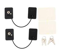 BESPORTBLE Serrure de Sécurité Garçon et pour Fenêtre et Réfrigérateur Lot de 2 Installation Facile Matériau Non Rayant Protection Anti-Accident pour Maison et Bébé