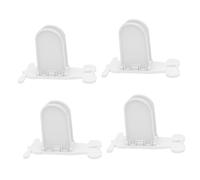 BESPORTBLE Serrure de Sécurité pour Garçon et Verrou de Porte Coulissante 4 Pièces Protection Doigt Matériel Compatible Fenêtres et Portes Sécurité Garçon et