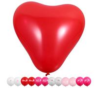 BESPORTBLE Set de Ballons Latex Décoratifs pour Saint-valentin et Mariage Décoration de Fond Romantique pour Fête et Photo Ornements Colorés et Faciles à Assembler