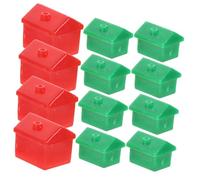 BESPORTBLE Set Maison pour Jeu de Société Accessoires de Remplacement pour et Maison Jeu Déchecs Compétition Miniatures Colorées pour Adultes