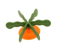 BESPORTBLE Silicone avec Insert pour Ralentir Alimentation Convient Aux de Moyenne Vert Orange