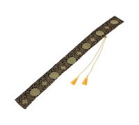 BESPORTBLE Silk Sword Bag with Tassel Cover Martial Arts Shoulder Carrying Case for Japanese Wakizashi and Chinese Tai Chi Swords Lightweight Portable Storage Pouch