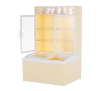 BESPORTBLE Simulation De Meuble À Glace pour Maison De Poupée Réfrigérateur Miniature Mini Réfrigérateur pour Maison De Poupée Modèle De Congélateur pour Maison De Poupée Mini