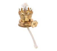 BESPORTBLE Socle de Lampe à Pétrole Métal Mini Brûleur de Remplacement pour Lampe à Huile en Verre Vintage Régulateur Rétro à Kérosène Domestiques Accessoire pour Usage Intérieur et