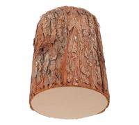 BESPORTBLE Socle Décoratif Souche d'arbre Réaliste en Bois Artificiel 20 X 15 CM Porte-Bougie Chauffe-Plat Rustique Accessoire Photo Léger pour Décoration Mariage et Centre de Table DIY