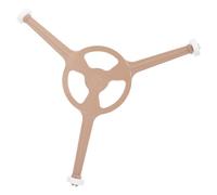 BESPORTBLE Socle Tournant Triangulaire en Plastique pour Micro-ondes et Four, Facile à Installer, Améliore L'efficacité du Plateau Tournant