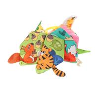 BESPORTBLE Soft Cloth Crinkle Books for Babies Months Tear Resistant Washable Early Educational Toy with Touch and Feel Animal and Development