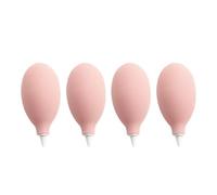 BESPORTBLE Souffleur Rose pour Nettoyage de Caméras et Ordinateurs, 4 pièces, Silicone, pour Maison et Boutique, Élimine la Poussière et Les Débris, Prise en Main Sûre, Utilisation Facile