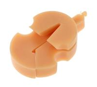 BESPORTBLE Sourdine de Violon Caoutchouc Style Tourte Silencieux Pratique pour Pratique Silencieuse Compatible avec Toutes de Violon