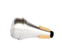 BESPORTBLE Sourdine Trompette Droite Alliage Aluminium Silencieux Compact pour Pratique Nocturne Léger et Portable Accessoire pour Débutants et Musiciens