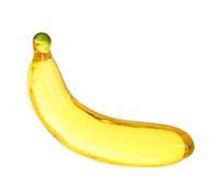 BESPORTBLE Statue Banane Décorative Compacte Figurine Banane Artificielle Réaliste pour Bureau et Intérieur Sculpture Fruit Stylée et Vif Ornement de Table Moderne