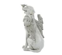 BESPORTBLE Statue de Chien Ange mémorial pour Chien plaques de Chien pour Les Figurines de Chien Statue d'ange de Chien Ange Chien commémoratif Sculpture Artisanale en résine