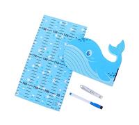 BESPORTBLE Sticker Mural Autocollant de pour Garçon Fille Décorations Murales Auto Adhésives Mesure pour Chambres Garçon Fille Crèches et de Jeux