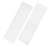 BESPORTBLE Sticker Mural Autocollant Miroir pour Mesurer la Hauteur Garçon Fille Toise Croissance et Décorative pour Chambre Garçon Fille Enregistrement Mural