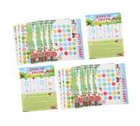 BESPORTBLE Sticker Récompense Potty Training pour Tout Petits Tableau Apprentissage Propreté avec Autocollants Colorés Décoratif pour et des Habitudes de Toilette